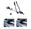 Fahrradträger SAGITTAR+Relingträger VDP L120 für für für Seat Exeo ST Kombi 3R5