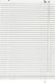 Alu-Jalousie ohne Bohren weiß 45x130 cm inkl. Klemmträger