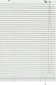 Otto Home Jalousie "Aluminium-Jalousie zum Klemmen" Gr. 2, weiß, 130cm, einseitig verschiebbar, 45cm
