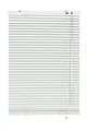 Deco Company Alu-Jalousie ohne Bohren, Zum Klemmen, Inkl. Klemmträgern, Sichtschutz, Lichtschutz, Blendschutz, Aluminium-Jalousie, Weiß, 45 x 130 cm