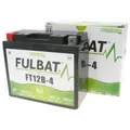 Akku Fulbat FT12B-4 SLA 12V Batterie für Motorräder leistungsstark und wartungsf
