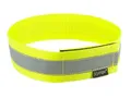 Mystique Signalhalsband mit Klettverschluss Reflexhalsband 55cm Neon gelb