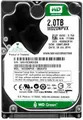 FESTPLATTE WESTERN DIGITAL GREEN WD20NPVX 2TB 8MB 15mm 5400U/min SATA III 2.5"