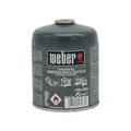 Weber Gaskartusche - Einweg für Butan/Propangas Q 100/1000/120/1200, Go-Anywhere Gas, Traveler Serie, Slate 43, Summit Charcoal & Performer Serie, 3-4 Stunden Brenndauer (17846)