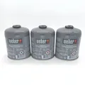 Weber Gaskartusche 3x445 g Gas Kartusche für Gasgrill Schraubkartusche Grillen