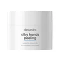 alessandro Silky Hands Peeling - Handpeeling für weiche, strahlende Hände - Mit Meersalz & natürlichen Ölen - Handpflege für trockene Haut - Vegan - 50 ml