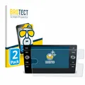 BROTECT Entspiegelungs-Schutzfolie für Volkswagen T-Roc 2017-2019 Discover Media 8" 2017-2019 (2 Stück)-Folie, Anti-Reflex, Anti-Fingerprint
