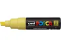 PIGMENTMARKER UNI POSCA PC-8K GELB KEILSPITZE PIGMENT-MARKER NEU