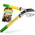 GRÜNTEK Astschere GRIZZLY 470 mm Amboss Baumschere mit Gear-Drive Schneidsystem