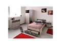 Parisot Kinder- und Jugendzimmer 4-tlg "Fabric 1" Esche-grau