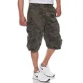Jet Lag Cargoshorts 007 B Short mit Tarnmuster grün M
