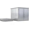LagercontainerXXL 3m Lagercontainer mit Doppeltür & Doppelverriegelung Voll Verzinkt 2,95x2,14x2,09