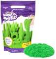 Kinetic Sand - 907 g Grün im Beutel, original kinetischer Sand aus Schweden für kreatives Indoor-Sandspiel, erfüllt alle gesetzlichen Anforderungen, fördert die Feinmotorik, für Kinder ab 3 Jahren