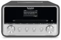 TechniSat Digitradio 586 Bluetooth DAB+, FM Radio Persönlich  Anthrazit, Silber