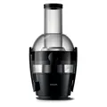 Philips 3000 Series Entsafter - 800W Leistung, QuickClean Technologie, XL 75mm Einfüllschacht, 2L Saftkapazität, Einfach zu Montieren & Spülen, Frischer Saft ohne Fruchtfleisch (HR1856/70)