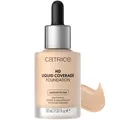 CATRICE Foundation HD Liquid Coverage Foundation 010 Light, Beige, 1 stück
