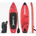 Red Shark Junior Aufblasbares SUP Stand Up Paddle Board für Kinder 8'6 260cm - Rot