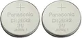 PANASONIC CR-2032 Lithium-Batterie