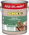 Bondex Holzöl Teaköl 3l, 3l Sondergebinde 20% mehr Inhalt