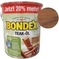Bondex Teak-Öl teak 7059 Schutz Pflege Farbauffrischung, 3 Liter