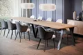 Endo-Moebel Esstisch Lungo XXL 130-405 cm, Metallgestell, ausziehbar, erweiterbar, riesiger Kulissentisch, 4m, extra lang und groß, stabil