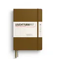Leuchtturm 372197 Notizbuch medium A5 hardcover spice brown dotted / 123S