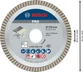 BOSCH Diamant-Trennscheibe Best Ceramic Turbo 2608602479