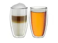 Creano Teeglas Thermoglas “SH” 2er-Set 250ml, 2-tlg., Borosilikatglas, 2 Gläser