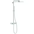 Grohe Duschsystem Euphoria Smartcontrol Cube, Höhe 110.4 cm, Duo 310 mit Thermostatbatterie