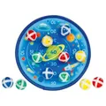 Goki Hook And Loop Space Game With 12 Balls Toy NEU