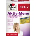 Doppelherz | Aktiv-Meno Soja-Isoflavone + Calcium + D3 | 30 Tabletten
