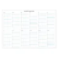 Jahresplaner für Familie & Büro 2025 - DIN A1 mit 4 Spalten - CO2 neutral in Deutschland gedruckt - Familienplaner Wandkalender Bürokalender Teamkalender Kalender Posterkalender - quer/Querformat