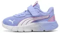 Puma Kinder-Mädchen-Sneaker-Slipper-Klettschuh FlexFocus Modern Jelly Heaven Lavender-Blau-Mauve-Weiß, Farbe:blau, EU Größe:22