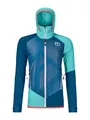 Ortovox Merino Naturtec Light Col Becchei Jacket W petrol blue XS 6001400011
