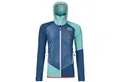 Ortovox Outdoorjacke COL BECCHEI JACKET W - Damen Softshelljacke - petrol blue