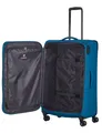 Travelite CHIOS 4w Trolley L Petrol im Vintage Look Geschenk Deko Trend