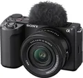 Sony ZV-E10 II Vlog-Kamera 26 MP APS-C 4K mit E PZ 16-50 mm Objektiv Schwarz (ZVE10M2KB)