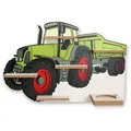 Kreative Feder Kinderregal MUSIKBOX-REGAL Traktor, für TONIE-BOX und TONIES inkl. 40 Metallplättchen bunt