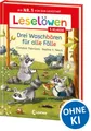 Kinderbuch Leselöwen 1. Klasse - Drei Waschbären für alle Fälle Die Nr. 1 für den Christian Tielmann