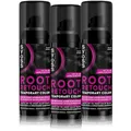 Syoss Ansatz Retoucher Kaschierspray Schwarz Stufe 1 (3 x 120 ml), Ansatzspray deckt helleren und grau nachwachsenden Ansatz ab, Ansatzfarbe hält bis zur nächsten Haarwäsche
