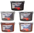 Wilckens Sockelfarbe Dachfarbe 5 L - Fassadenfarbe Farbe anthrazit grau rotbraun