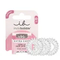 invisibobble Extra Care Haargummis Mini Crystal Clear I Kleine 3x transparente Haargummis Feines Haar I das Original, designed im Herzen Münchens