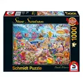 Schmidt Spiele 59662 Steve Sundram, Beach Mania, 1000 Teile Puzzle