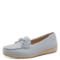 Tamaris Comfort Damen Moccassin 8-84600-44 Sky Nappa (blau, 41 EU)