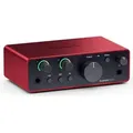 Focusrite Scarlett Solo 4th Gen - 2-Kanal-Audio-Interface - Bunt
