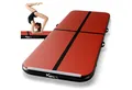 KM - Fit Gymnastikmatte Airtrack Matte Turnmatte Fitness-Matte (1-St., 400 x 100 x 10 cm), mit integrierter Pumpe 600W