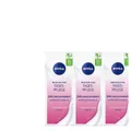 3x50ml NIVEA Reichhaltige Tagescreme 24H | Mandelöl | LS15 | Trockene Haut