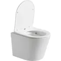 Verosan Wand-WC Nakia Spülrandlos Weiß Matt inkl. WC-Sitz