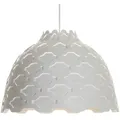 Pendelleuchte Louis Poulsen, LC Shutters, dimmbar, Weiß, für Wohnzimmer, Metall, Design - 30.1