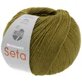 Wolle Kreativ! Lana Grossa - Meilenweit 100g Seta Fb. 49 laubgrün 100 g